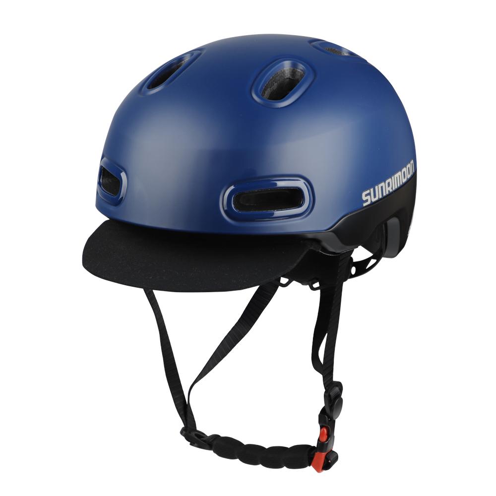 Bike Helmet-SUNRIMOON WT-09 Urban Bike helmet Navy blue