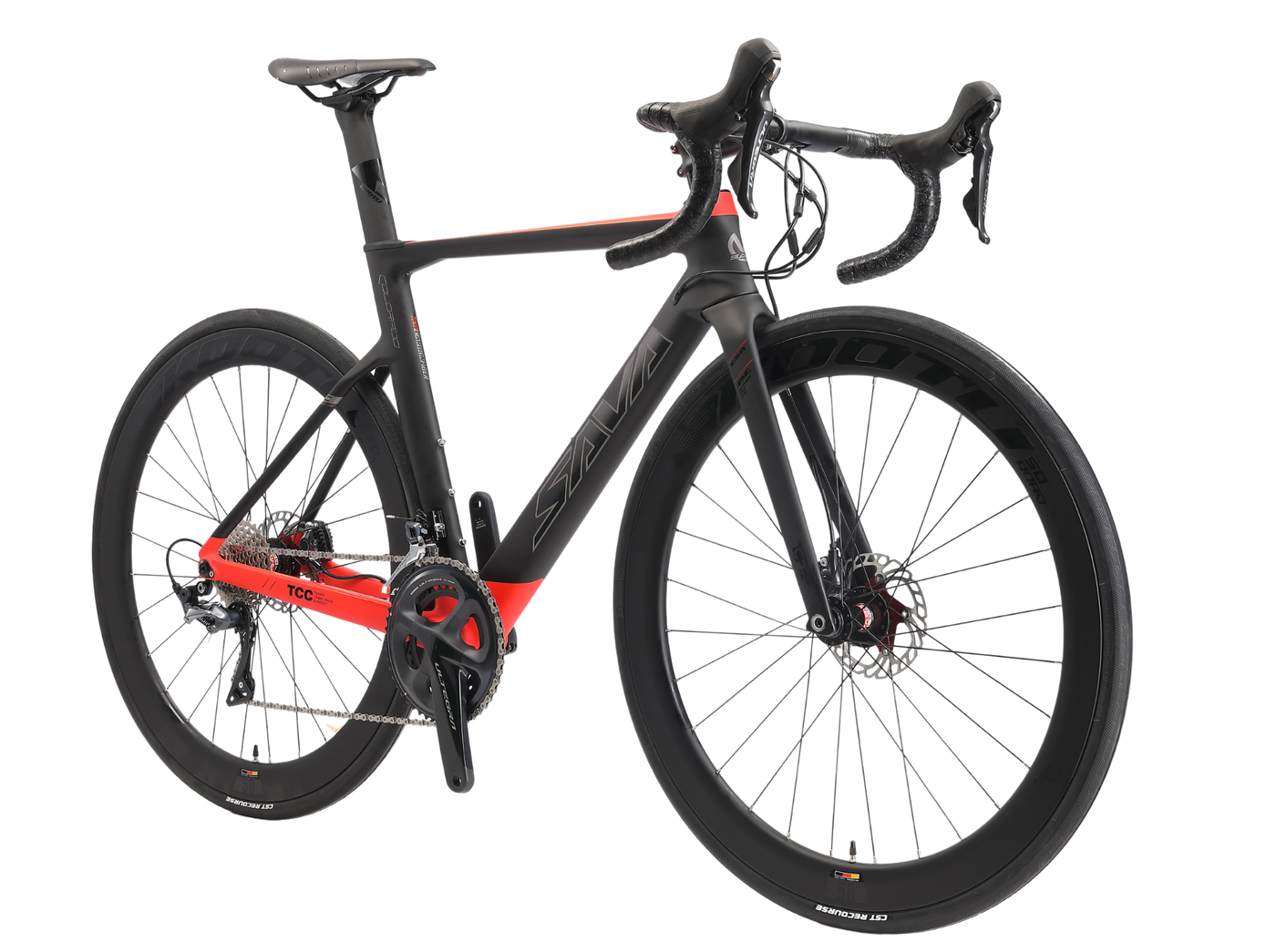 SAVA Carbon Road bike Australia R08-R8020-22S-Ultegra Black/Red | Acolion 