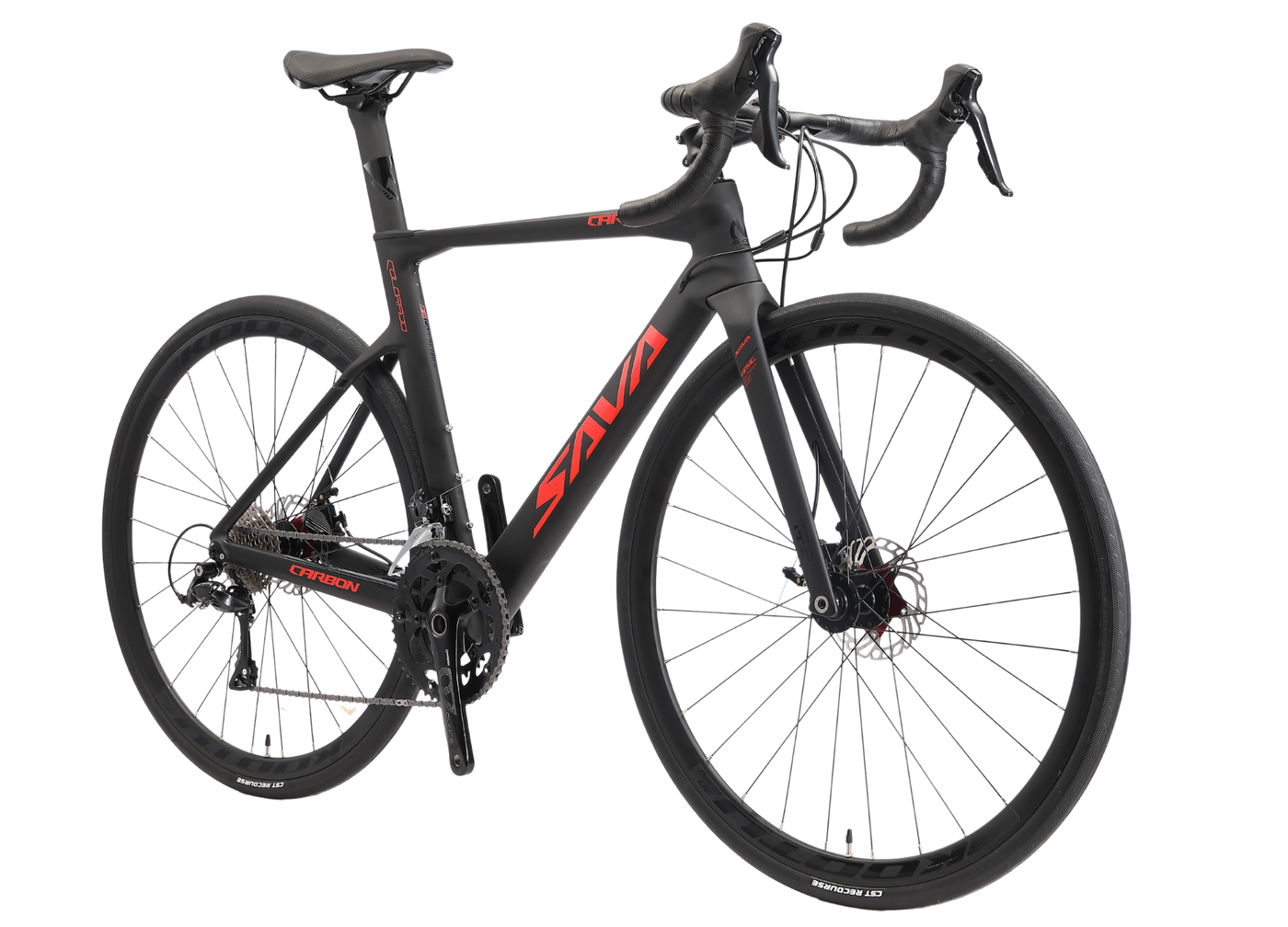 SAVA Carbon Road bike Australia R08-R3000 Black/Red | Acolion 